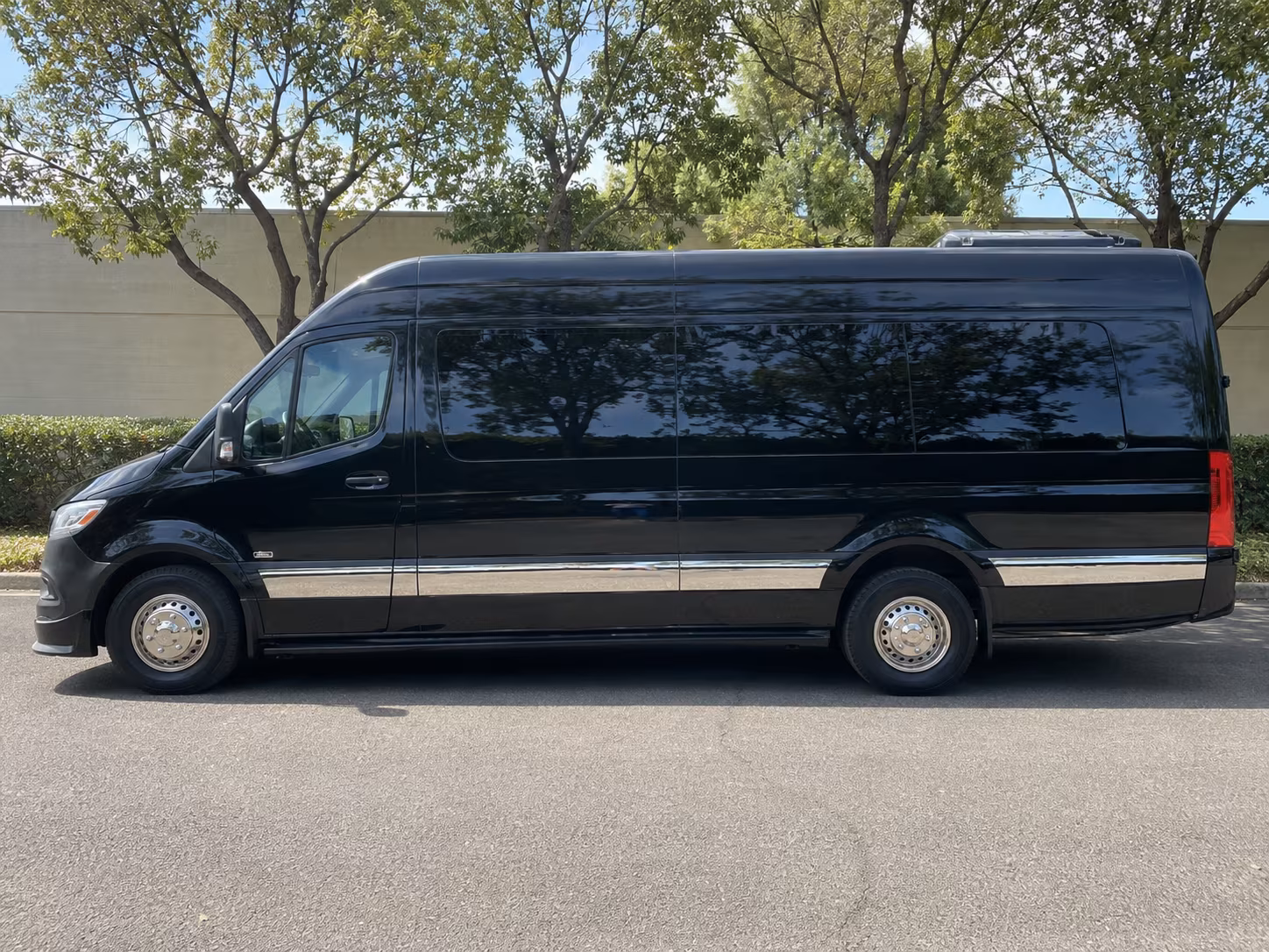 Colorado Springs Airport Shuttle & Transportation party bus exterior