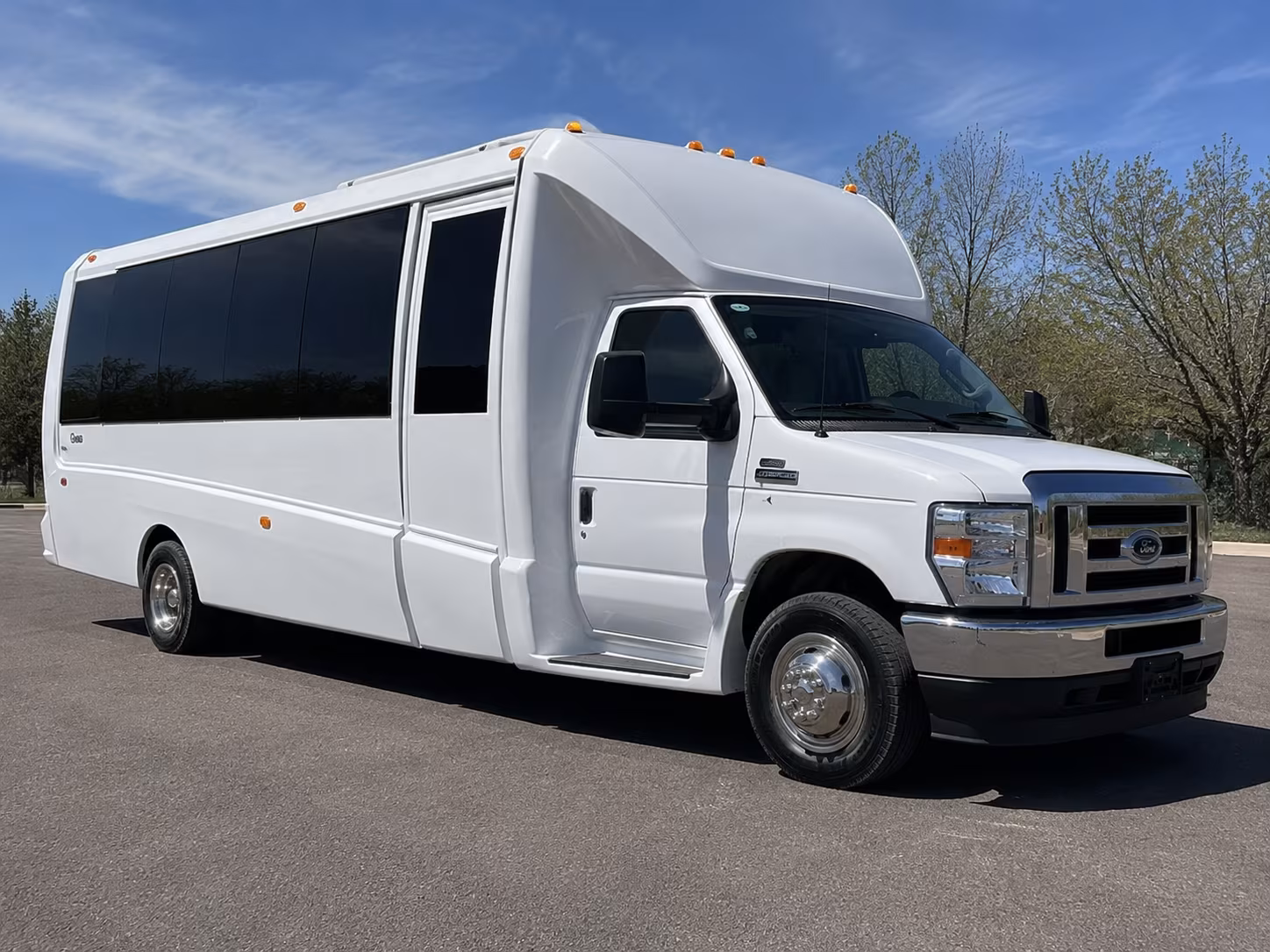 Colorado Springs Bachelor & Bachelorette Transportation party bus exterior