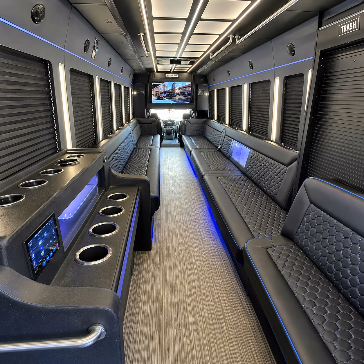 Colorado Springs Birthday, Sweet 16, & Quinceañera Transportation onboard seating