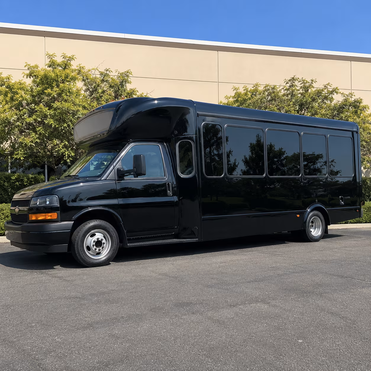 Colorado Springs Concert & Music Festival Transportation party bus exterior