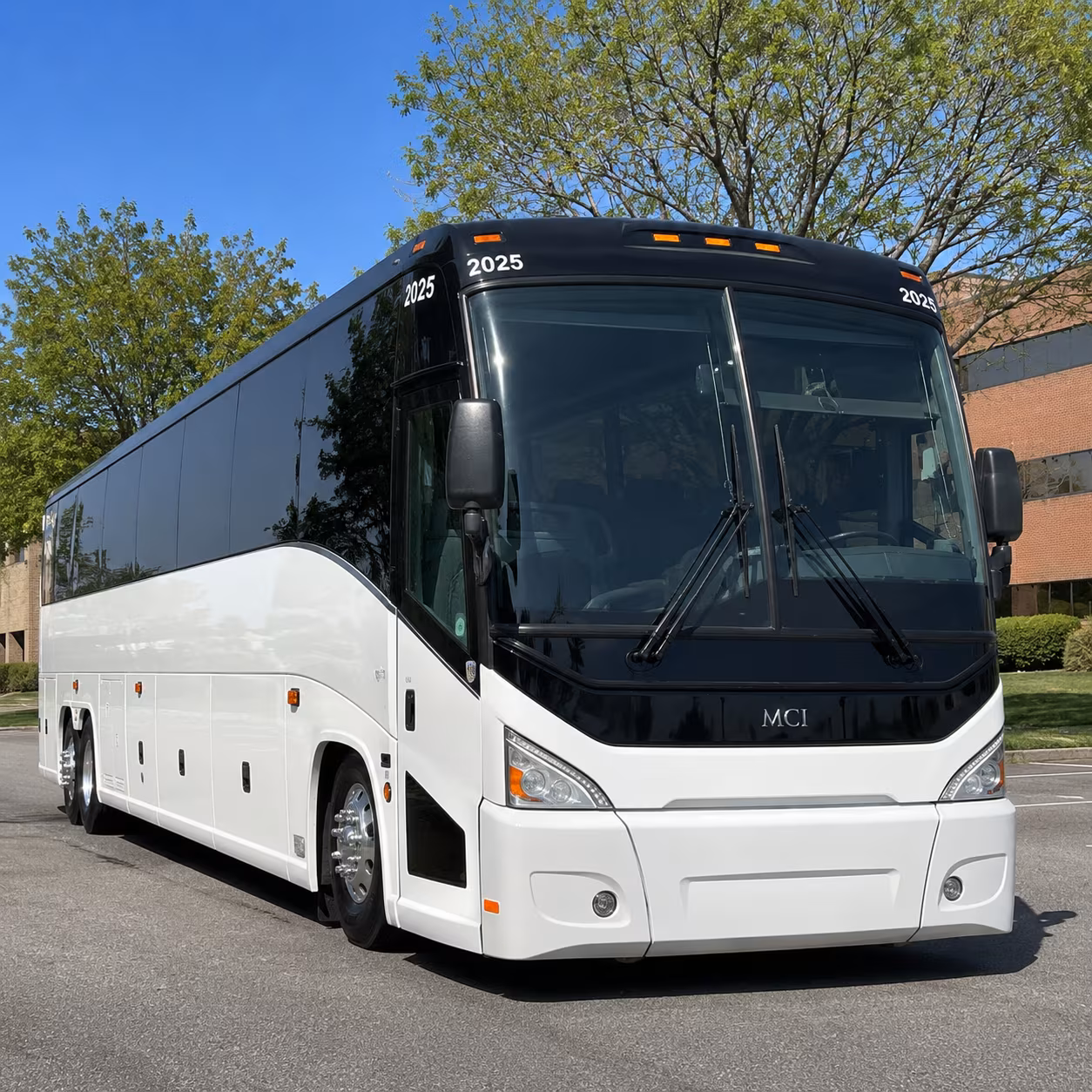 Colorado Springs Corporate Transportation party bus exterior