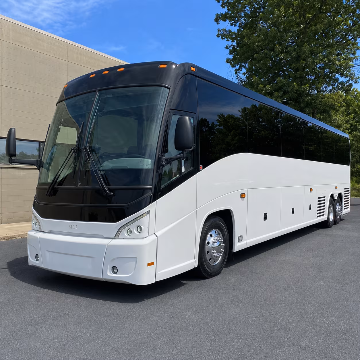 Colorado Springs Corporate Transportation party bus exterior