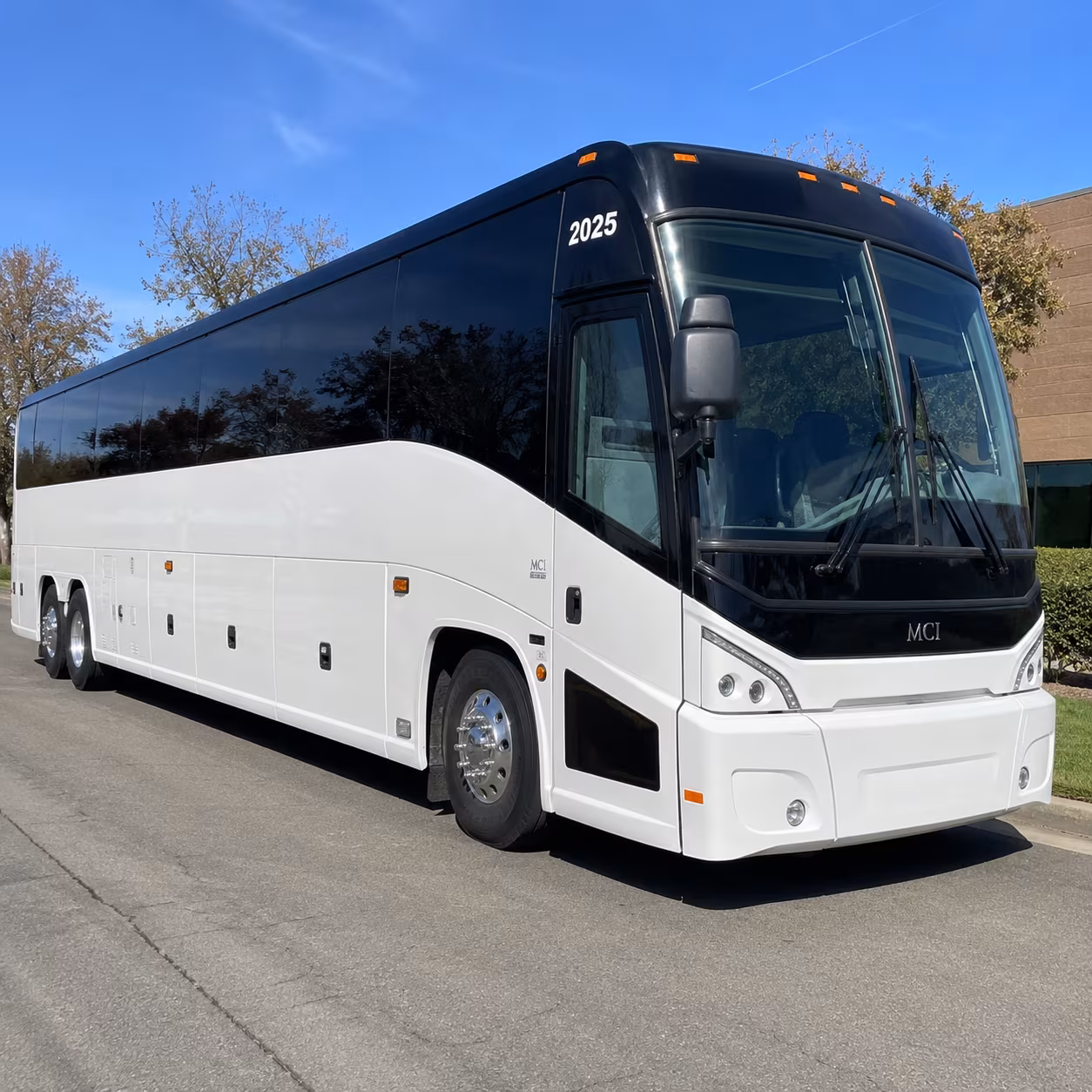 Colorado Springs Corporate Transportation party bus exterior