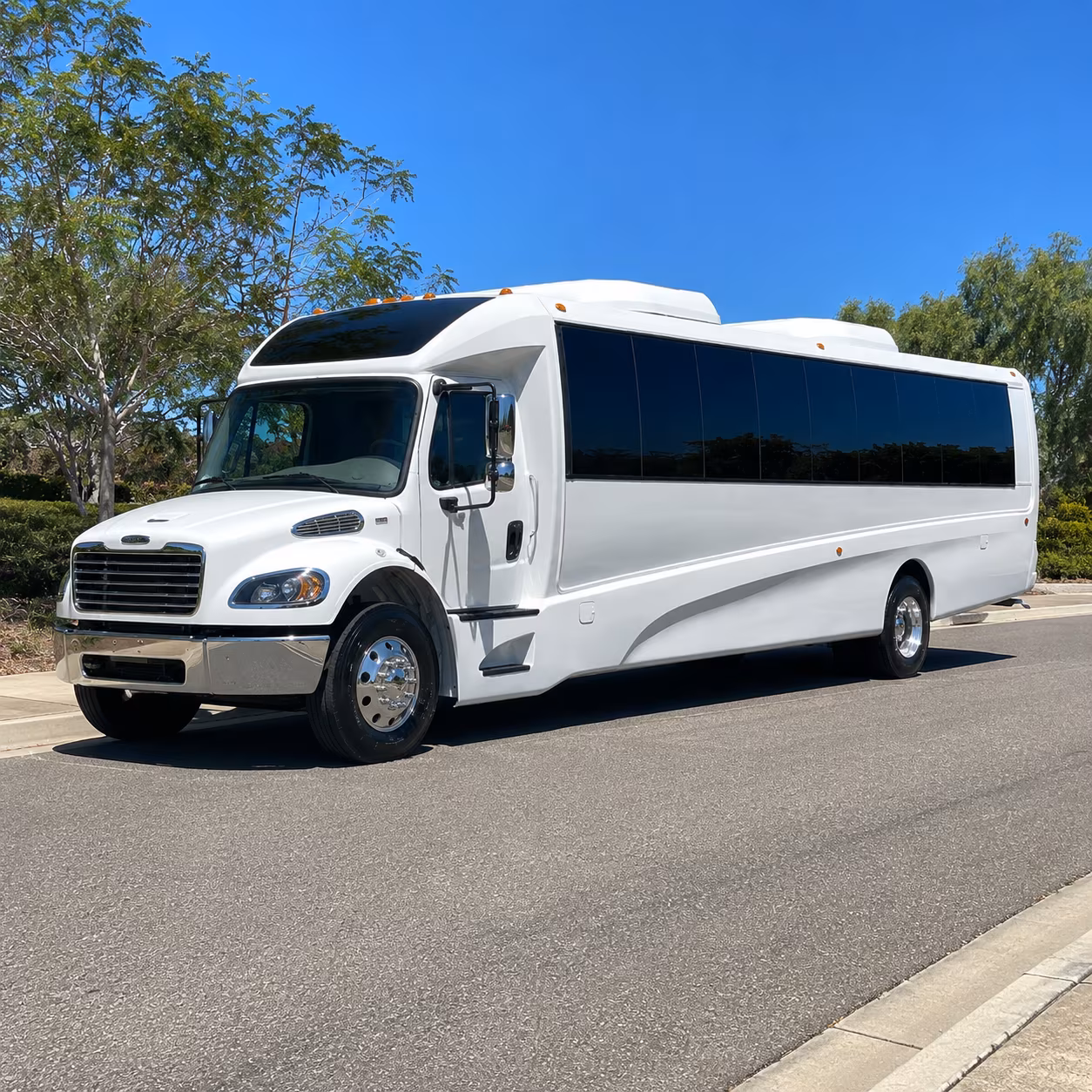 Colorado Springs Corporate Transportation party bus interior