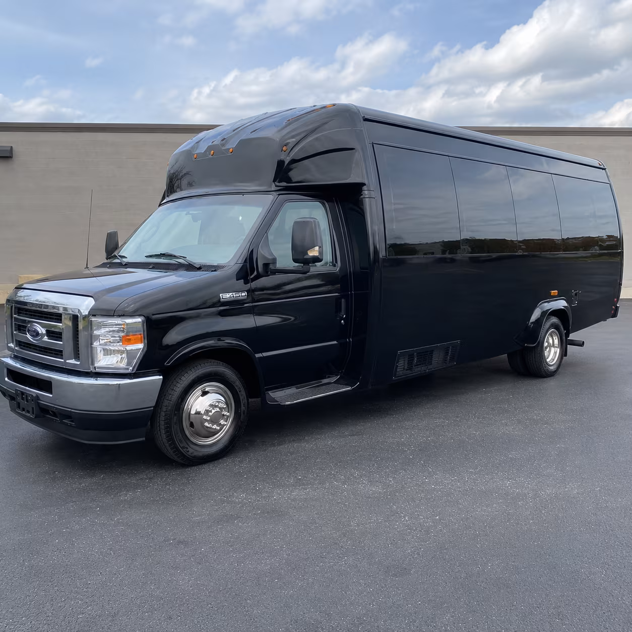 Colorado Springs Prom & Homecoming Transportation party bus exterior