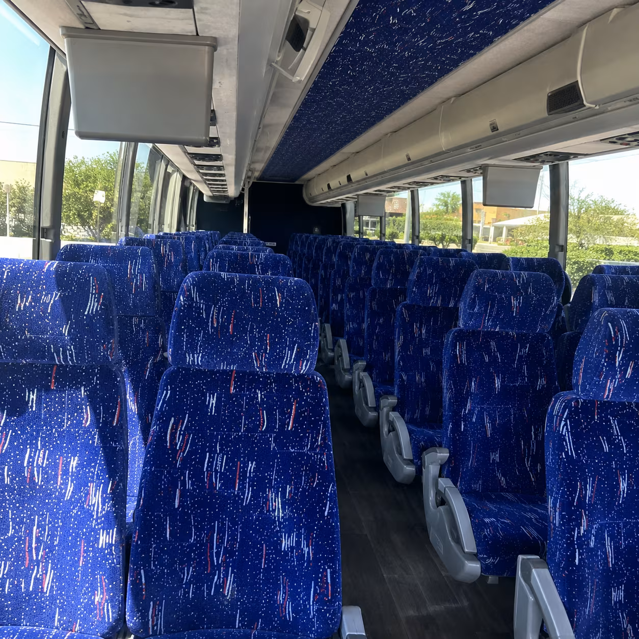 Colorado Springs School Event Transportation party bus exterior